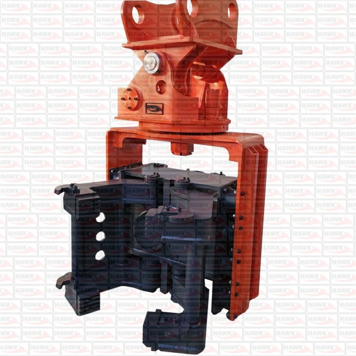 Excavator Attached Pile Sheet Hammer For Consrtuction