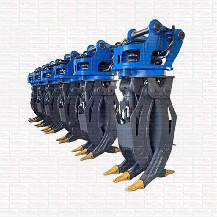 Hydraulic Excavator Timber Grapple