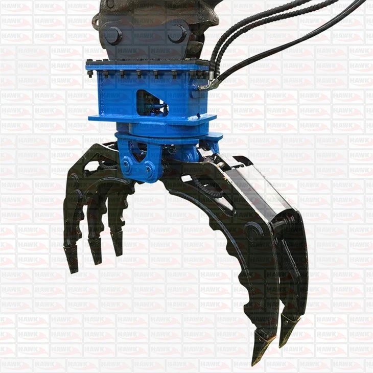 Hydraulic Excavator Timber Grapple