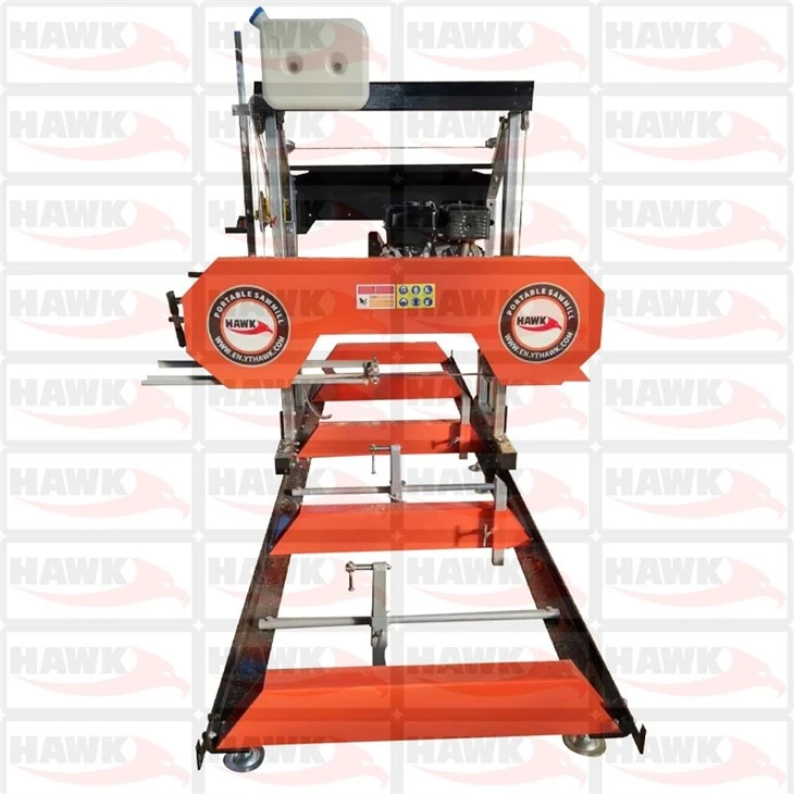 Factory Supplier Petrol Engine Portable Sawmill